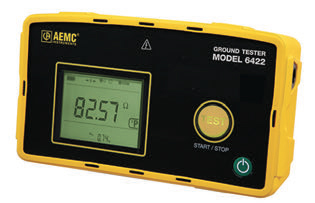 AEMC® Introduces two NEW Portable Hand-Held Ground Resistance Testers, Models 6422 and 6424