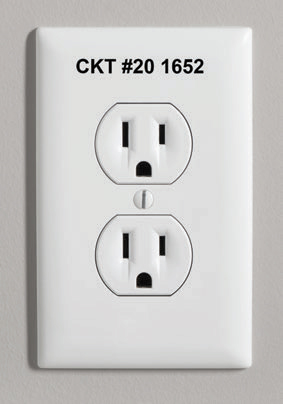 Printed and Laser Engraved Wallplates