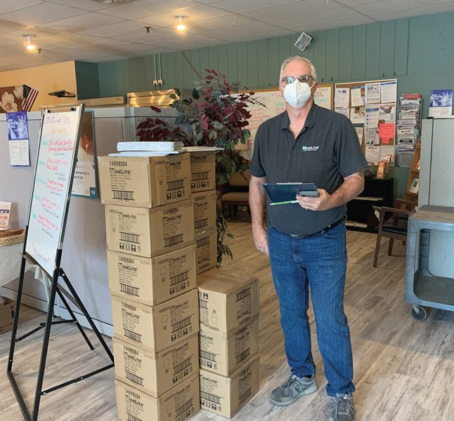 MaxLite Provides LED Bulbs to Food Pantries During COVID-19 Crisis