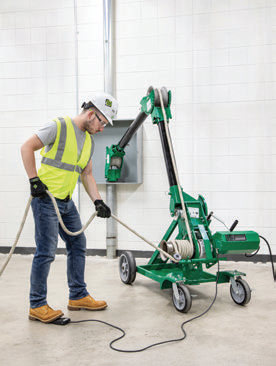 Emerson Expands Greenlee® Lineup with 10,000 Pound G10 TUGGER™ Heavy Duty Cable Puller