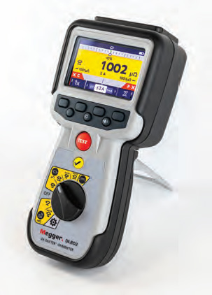 Low Resistance Ohmmeter from Megger Delivers Reliable Results with Long Test Leads