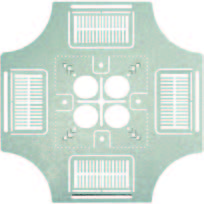 4-way Conduit & Box Support Plate Split Fingers Positioning Device for Horizontal or Vertical Installation