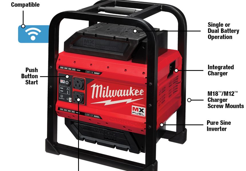 Milwaukee® Announces the MX FUEL™ CARRY-ON™ 3600W/1800W Power Supply