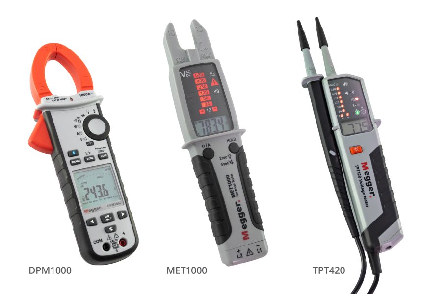 Three Compact Testers from Megger Make Taking Measurements Easier
