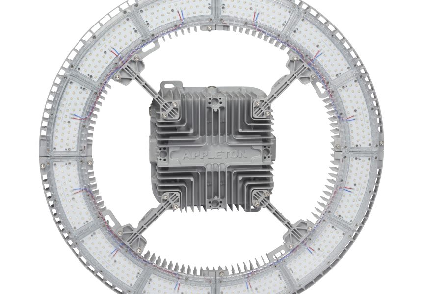 Emerson LED Industrial Luminaire Delivers 250% More Output to Safely Light Facilities with High Ceilings