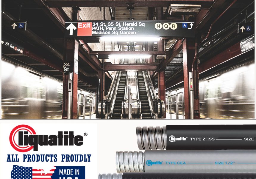 Liquatite® Flexible Conduit Solutions for Rail & Transit are Buy America Certified