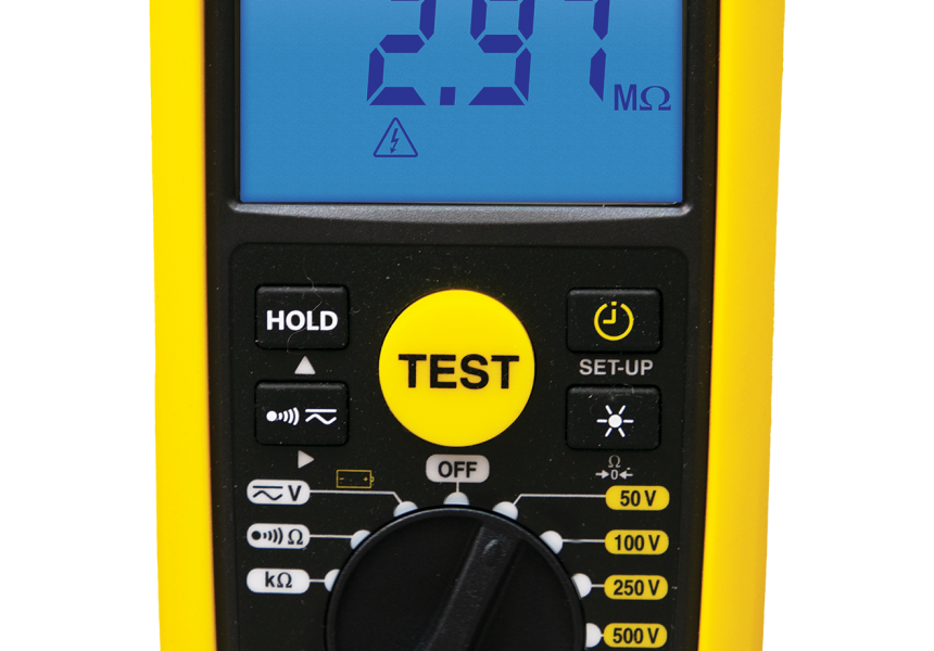 AEMC® Instruments has a New Hand-held Megohmmeter/Multimeter Model 6529