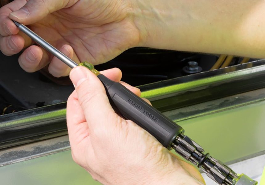 Klein Tools® Launches Multi-Bit Drivers with 26 Precision Tips Stored in Handle