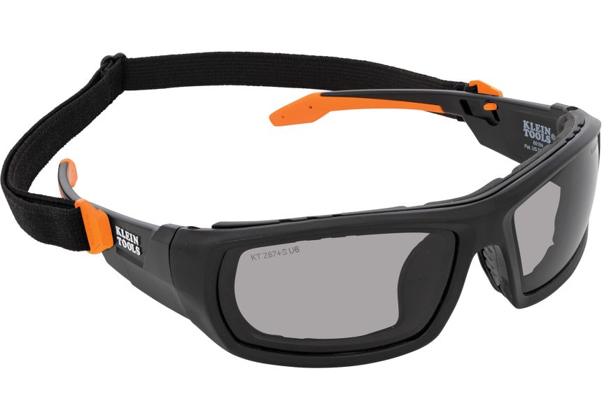 New Klein Tools® Full Frame Gasket Safety Glasses Provide Extra Protection and Coverage