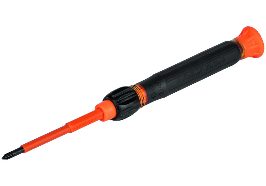 Klein Tools® Introduces 2-in-1 Insulated Screwdriver for Protection and Quick Changes on the Job