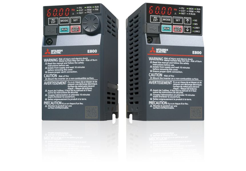 Mitsubishi Electric Automation, Inc. Launches New FR-E800 Series Inverter for Facilities with Only a 120 Volt Source Available