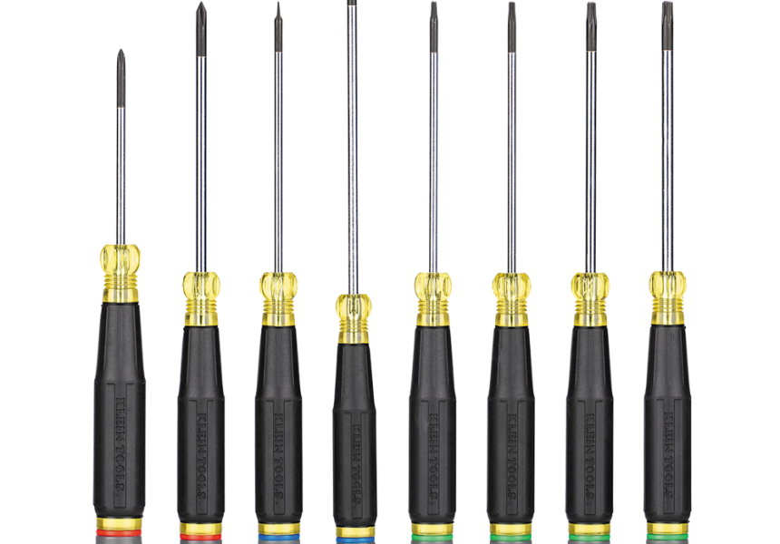 New Fixed Blade Precision Drivers from Klein Tools® Perfect for Tight Spaces