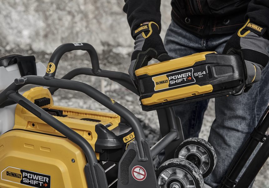 DEWALT® Unveils Groundbreaking Equipment System: DEWALT POWERSHIFT™, an Electrified Line of Heavy-Duty Tools to Optimize Workflow of Concrete Jobsites