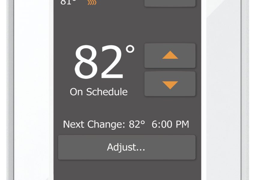 Warm Tiles ColorTouch Wi-Fi Thermostat Remotely Controls Floor Warming Systems