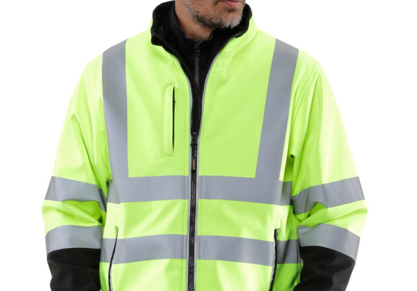 Lightweight HiVis Softshell Jacket