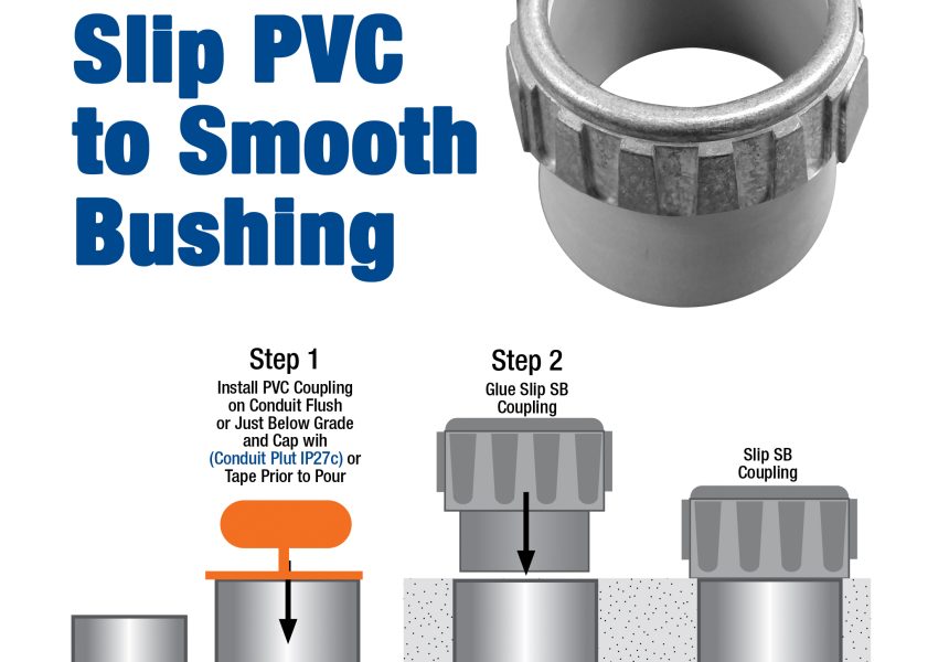 IP12h Slip PVC to Smooth Bushing